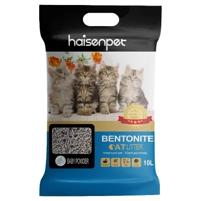 Picture of HaisenPet 10L Bentonite Baby Powder Flavor, China