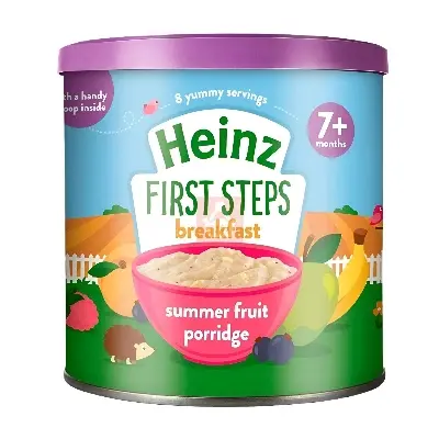 Picture of Heinz First Steps Breakfast Summer Fruits Porridge 7m+ 220g, UK