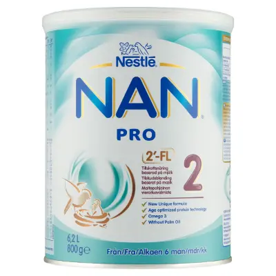 Picture of NAN 2 PRO Formula Baby Milk (From 6 to 12 Months) 800gm, Made in Switzerland