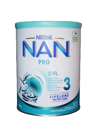 Picture of NAN 3 PRO Formula Baby Milk (From 1 to 3 Years) 800gm, Made in Switzerland