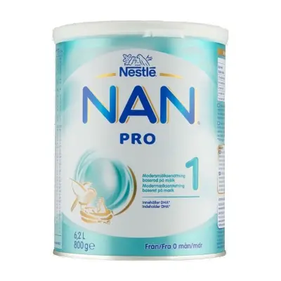 Picture of NAN 1 PRO Follow on Formula Baby Milk (From 0 to 6 Months) 800gm, Made in Switzerland