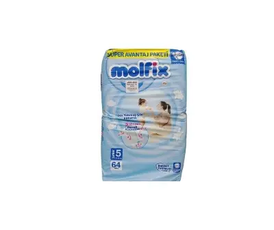 Picture of Molfix Baby Diaper Belt 5 Junior (11-18 kg) 64 Pcs Pack, Made in Turkey