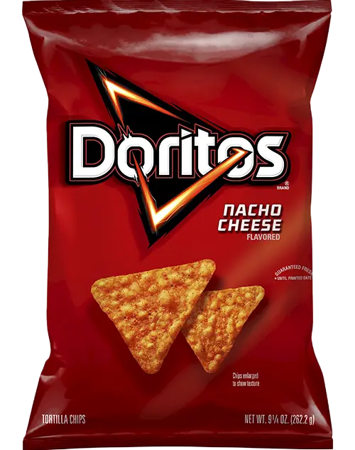 Picture of Doritos Nacho Cheese Chips 227gm, Made in USA