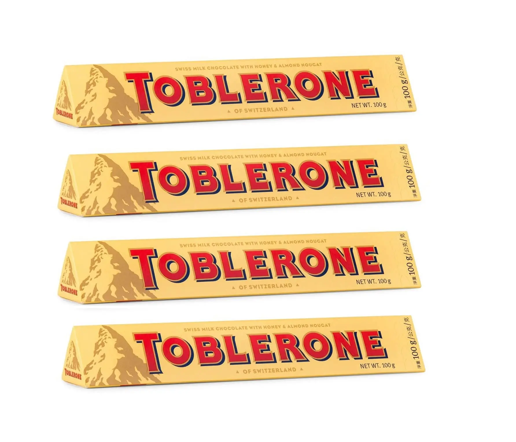 Picture of Toblerone Milk Chocolate 4 Pcs Set Pack