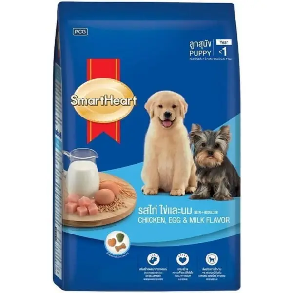 Picture of Smart Heart Puppy Dog Food Beef & Milk 1.3Kg Pack