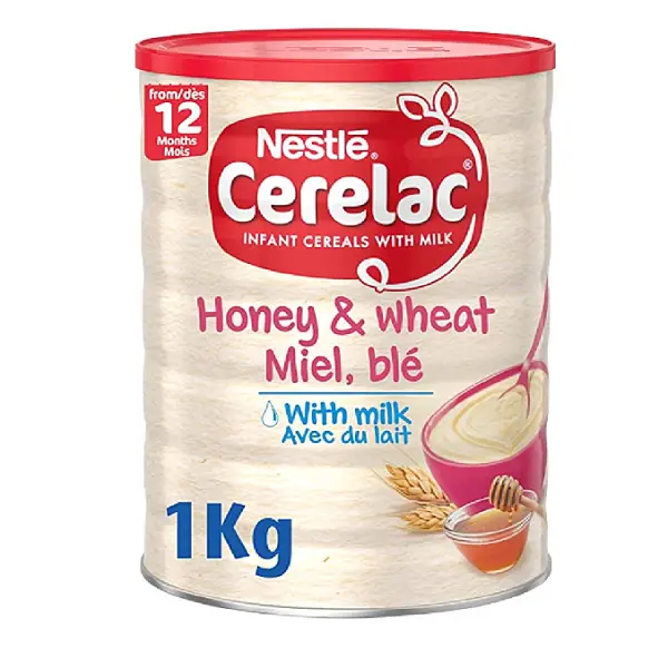Picture of Cerelac Honey & Wheat Miel, Ble 1kg 12 Months, Made in UK