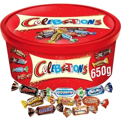 Picture of Celebrations Chocolate Box Tub - 650gm, Made in UK