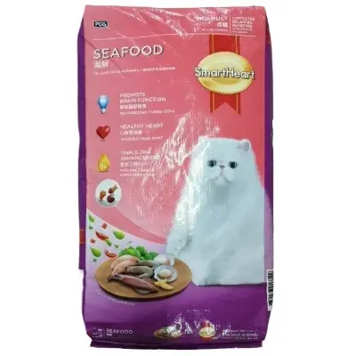 Picture of SmartHeart Adult Cat Food Seafood 1.2kg Pack