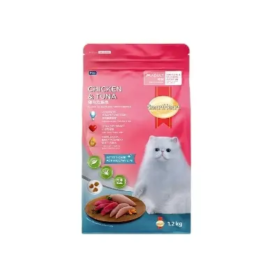 Picture of SmartHeart Adult Cat Food Chicken & Tuna 480g Pack