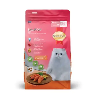 Picture of SmartHeart Adult Cat Food Salmon 480g Pack