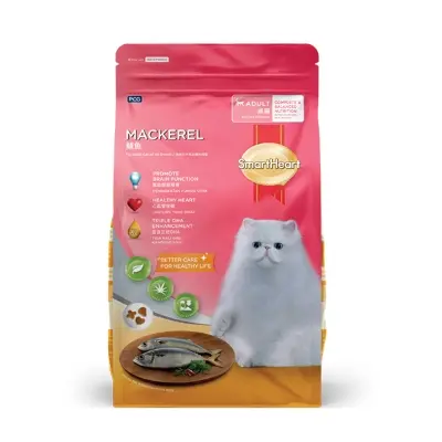 Picture of SmartHeart Adult Cat Food Mackerel 480g Pack