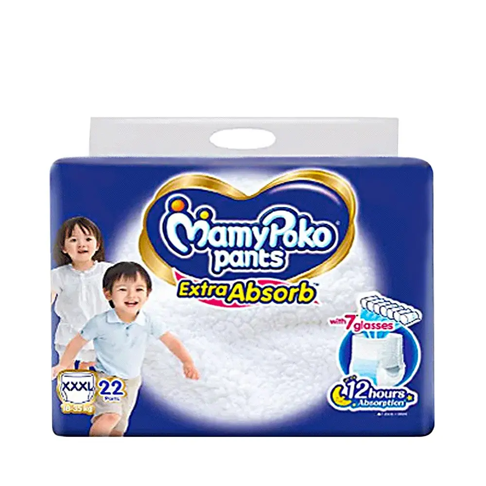 Picture of Mamypoko XXXL Pants 18-35kg Baby Diaper 22 Pcs Pack