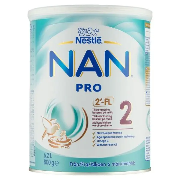 Picture of NAN 2 Pro Baby Formula Milk Powder 800gm, Made in Switzerland Wholesale Express BD