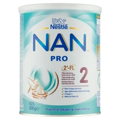 Picture of NAN 2 Pro Baby Formula Milk Powder 800gm, Made in Switzerland Wholesale Express BD