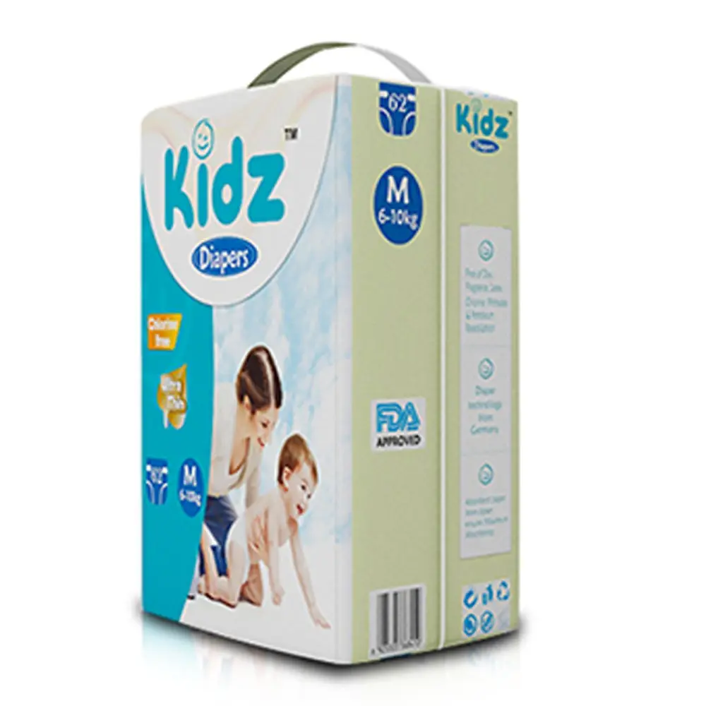 Picture of Kidz Baby Belt System Diaper - Medium - 5-10 Kg - 62Pcs Wholesale Express BD