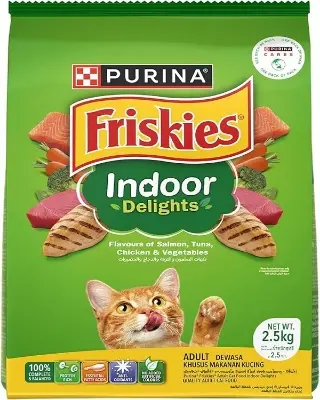 Picture of Purina Friskies Indoor Delights Adult Dry Cat Food 2.5kg Wholesale Express BD