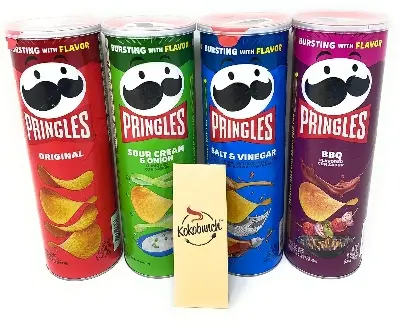 Picture of Pringles Chips Original Flavor 158g 1 Pcs, Made in USA