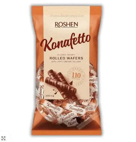 Picture of Roshen Konafetto Rolled Wafer Candy 1kg
