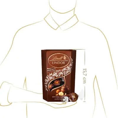 Picture of Lindt Lindor Salted Caramel Milk Chocolate Truffles 200gm Wholesale Express BD