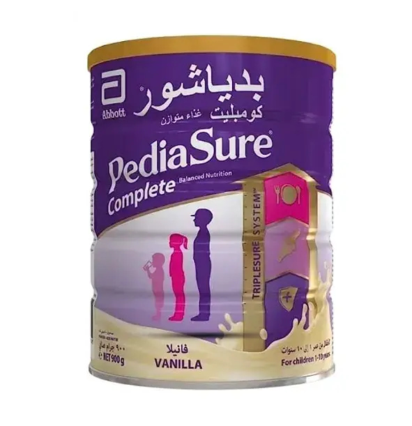 Picture of Pediasure Vanilla Flavor Baby Formula Milk 1-10 Years 900gm, Dubai