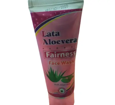 Picture of Lata_ Aloevera _Fairness -Face Wash New- ( 80ml) - Face Wash
