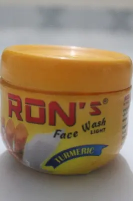 Picture of Ron's Face Wash Light( Turmeric) - 250gm