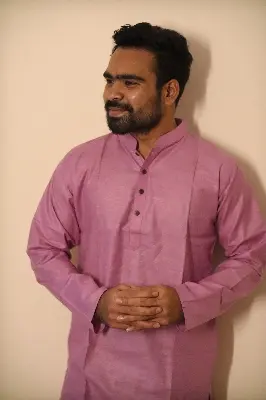 Picture of Panjabi Cumullia_ Khadi _Cotton_ New Men Style