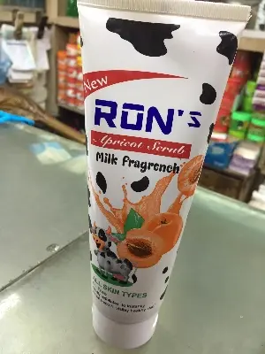 Picture of Ron's Apricot Scrub Milk Fragrance_ All skin Types-250 gm
