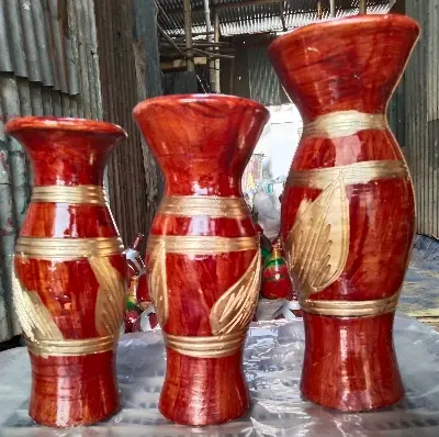 Picture of New Matir Fulldani _ flower_Clay  flower_ 1 pcs