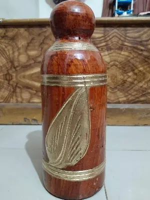 Picture of Clay_ bank only money save _ Small _ matir bank nokshi bank_Grameen Bank - 1 pcs