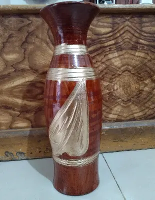 Picture of Matir Fuldani flower vase_Clay Flower Vase King size 12 inch