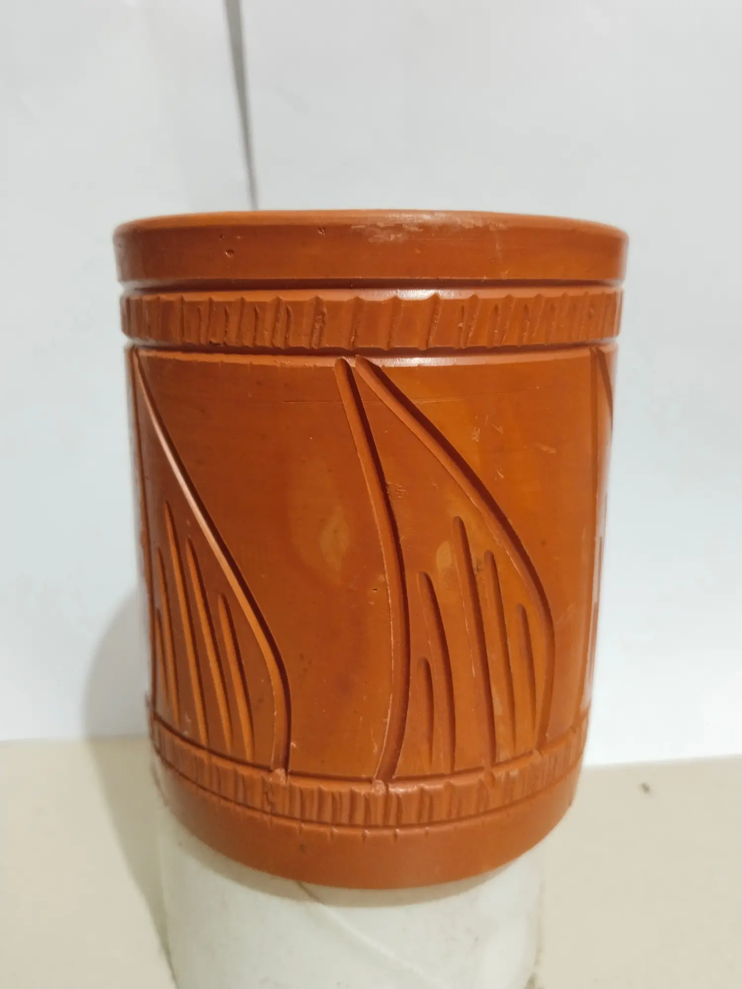 Picture of Clay Pen Holder/Matir Kolom dani _ New design _ Mini Flower Vase for Home Decor