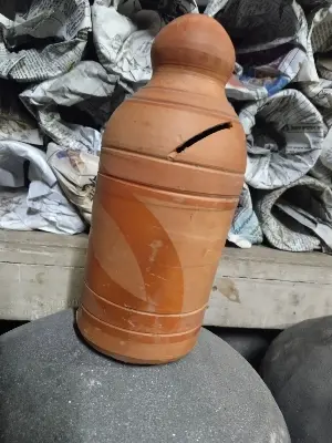 Picture of Matir New Bank_ Clay New_ Money/Coin Bank small size - 1 pcs