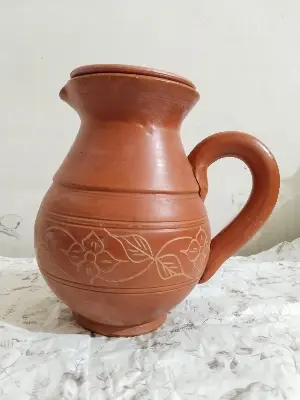 Picture of Matir Water Jug_Matir Jug_ Clay Water Jug Handmade