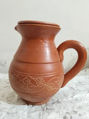 Picture of Matir Water Jug_Matir Jug_ Clay Water Jug Handmade