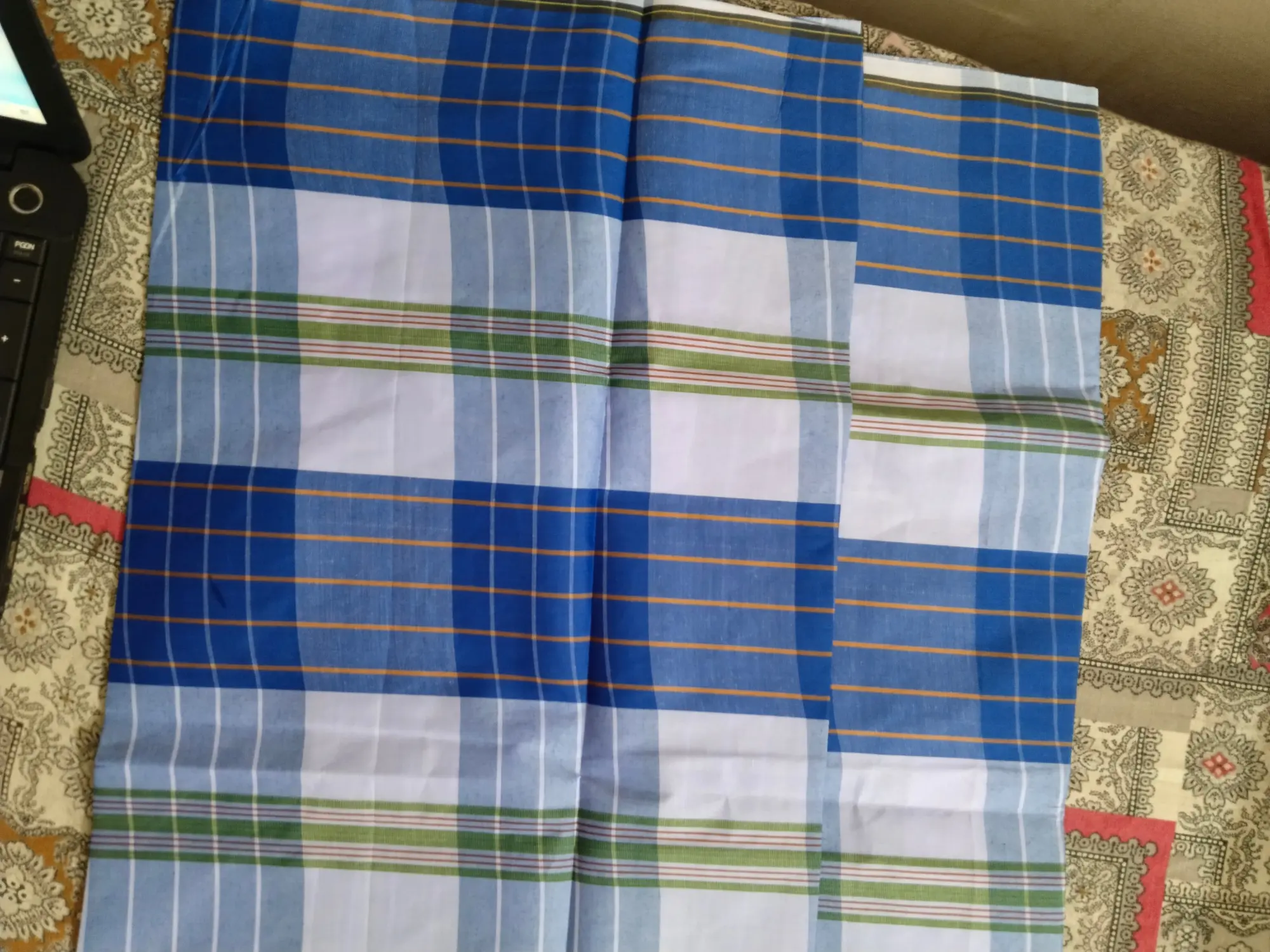 Picture of Lungi New Design_ Multi Color Check Design Lungi _cotton & Polyester Lungi