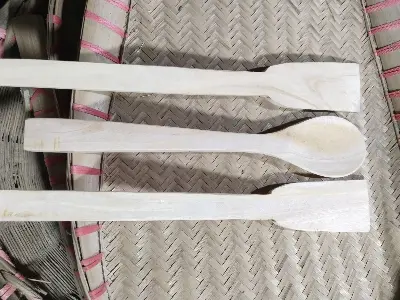 Picture of wooden Spoon New design Handmade Wooden 3 Set Wooden Spoon