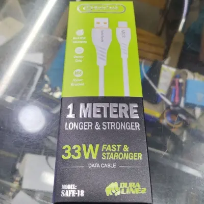 Picture of Data Cable 1 Meter Longer & Stronger 33 W Data Cable