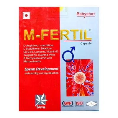 Picture of M-Fertil 30 Capsules - Male Fertility Supplement