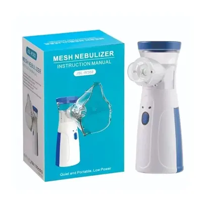 Picture of Mini Handheld Mesh Nebulizer – Portable Nebulizer Machine for Babies & Adults, Quiet & Easy Breathing Solution