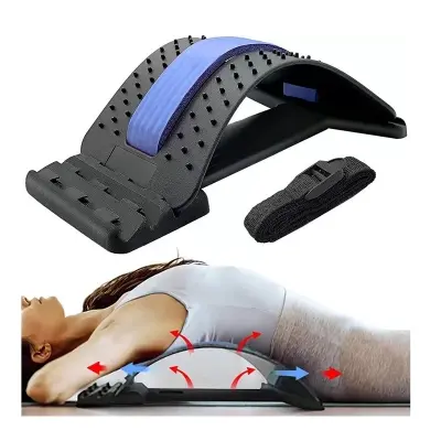Picture of Magic Back Stretcher & Massager – Lumbar Support, Spine Pain Relief, Posture Corrector, Fitness Stretch Equipment - Original