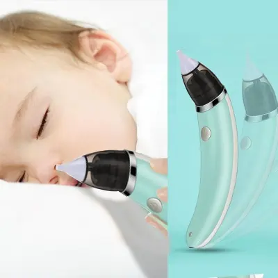 Picture of Electric Baby Nasal Aspirator – Gentle Nose Cleaner & Sniffing Equipment for Children to Clear Stuffy Noses