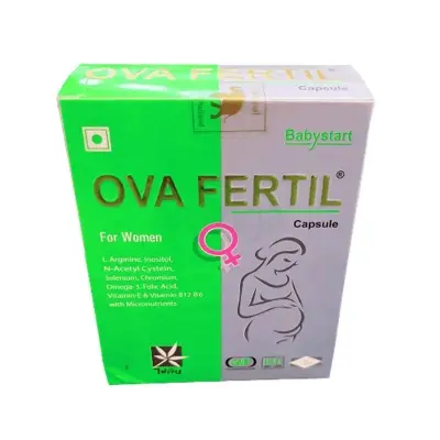 Picture of Ova Fertil 30 Capsules - Female Fertility Supplement