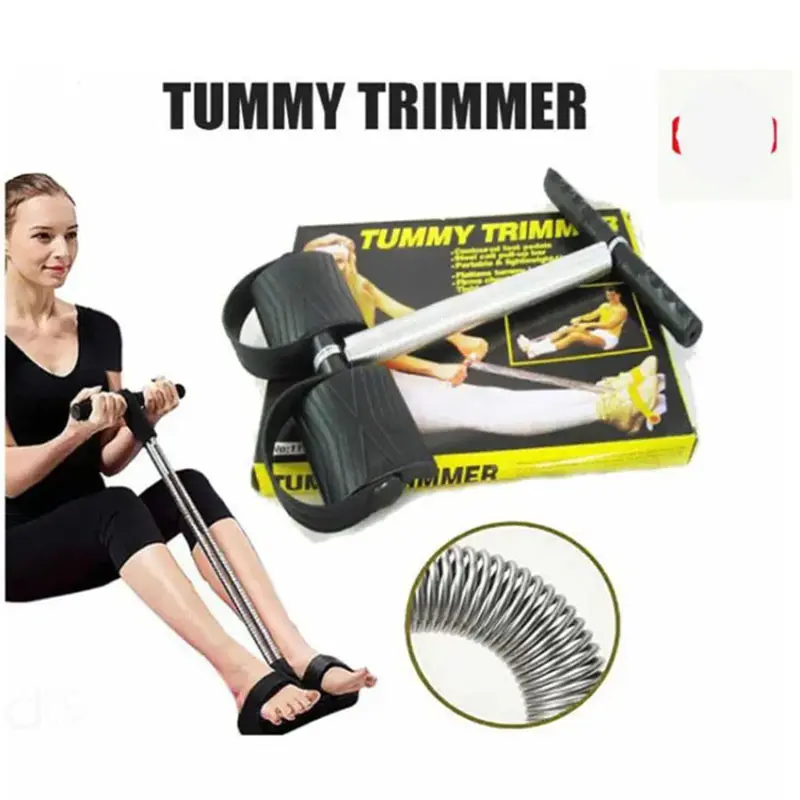Picture of Original Stainless Steel Tummy Trimmer Exerciser – Home Fitness Kit(Black)