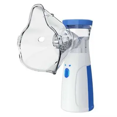 Picture of Mini Handheld Mesh Nebulizer – Portable Nebulizer Machine for Babies & Adults, Quiet & Easy Breathing Solution