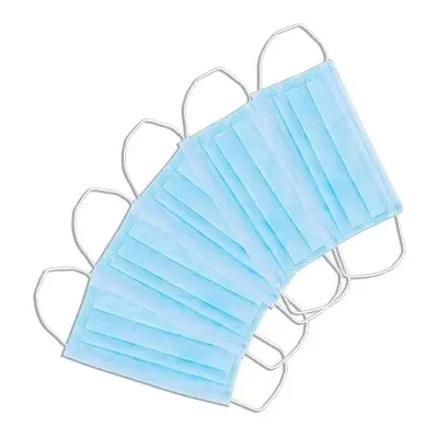 Picture of GETWELL 3-Ply Surgical Face Mask with Nose Bar – 50 Pcs | Non-Woven Disposable Face Mask for Medical & Daily Use(Blue)