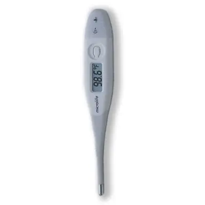 Picture of Original Swiss Microlife MT1981 Soft Tip Digital Thermometer – Safe & Accurate for Child & Adult | 1-Year Warranty(White)