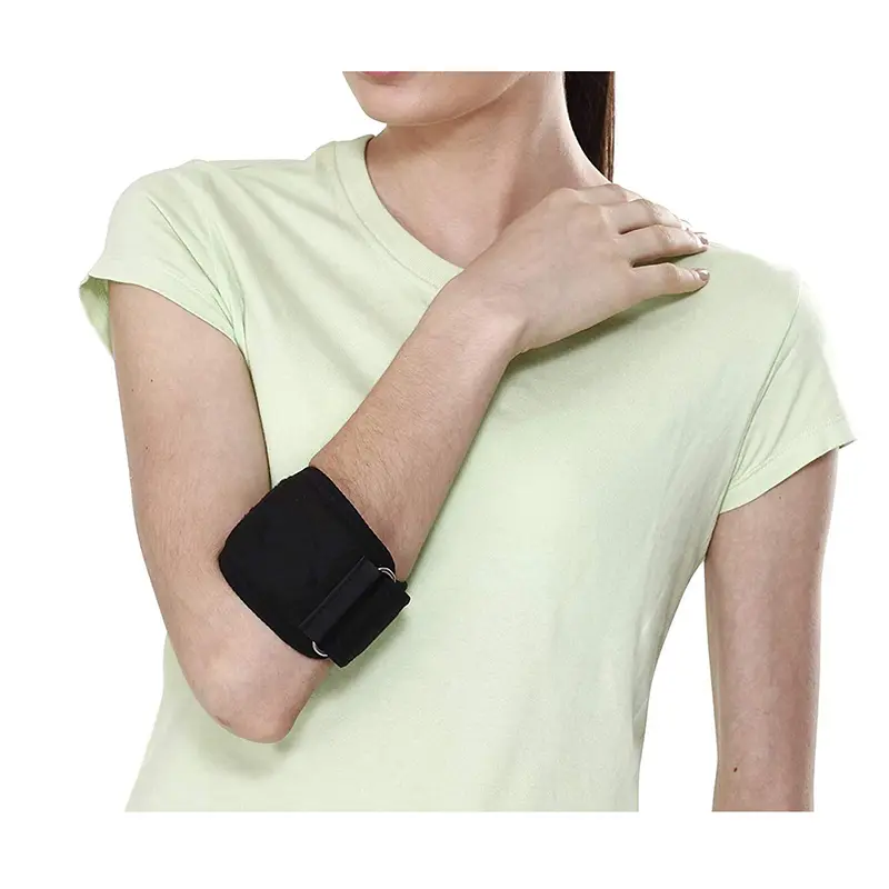 Picture of BESTFIT Tennis Elbow Support Brace (Black) – Adjustable Elbow Support for Tendonitis, Sprain, Arthritis, Golfer’s & Tennis Elbow – Sports Medicine Health Care Equipment for Basketball, Baseball & More(Black)