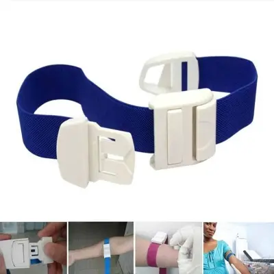 Picture of Medical Buckle Tourniquet Belt – Reusable Blood Collection Bandage Strap for Clinics, Hospitals & Home Use