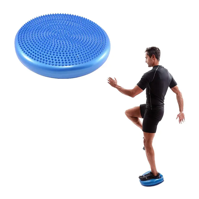 Picture of Generic 33cm Yoga Balance Disc – Inflatable Massage Pad PVC Stability Ball Cushion for Core, Fitness, Physical Therapy & Exercise Training